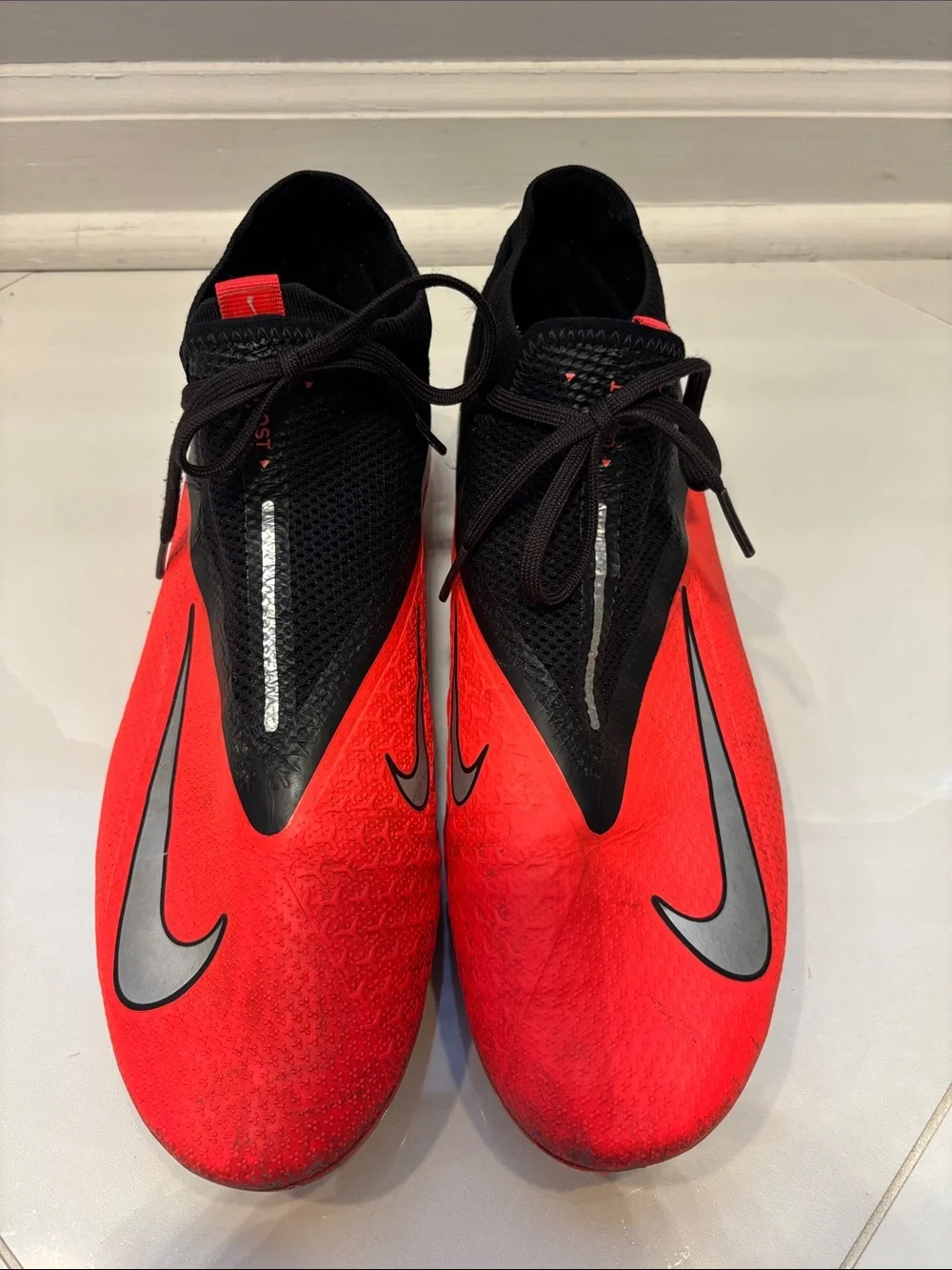 Nike Phantom SN Ghost Lace firm ground soccer cleats Men US 9